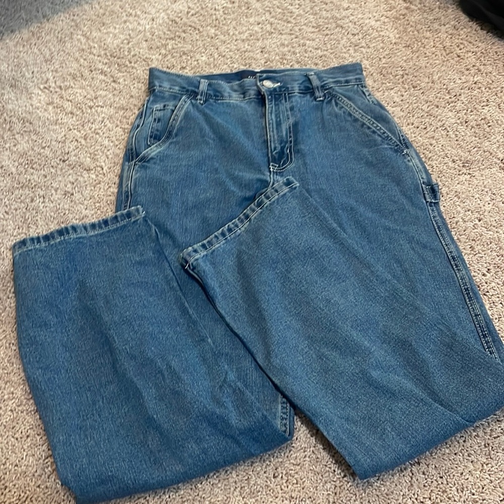 Aeropostale 90s Baggy blue jeans size 6 Reg
